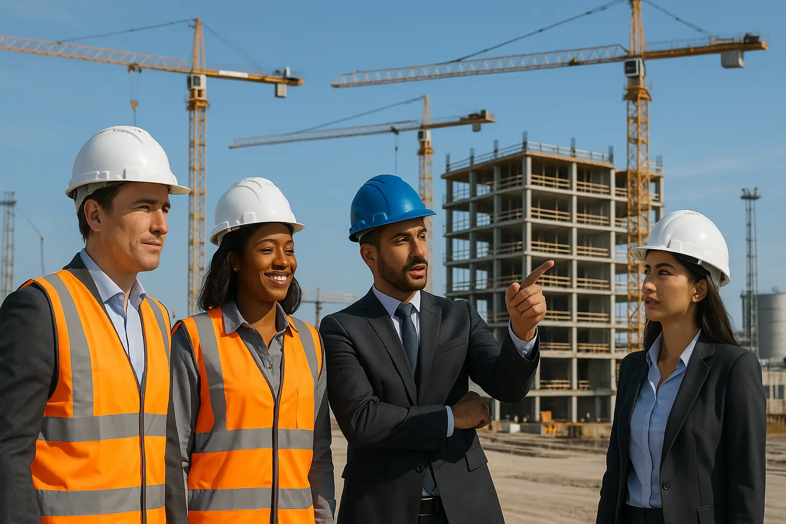 Recrutement BTP CORHOM - Équipe de professionnels du bâtiment et de l'industrie